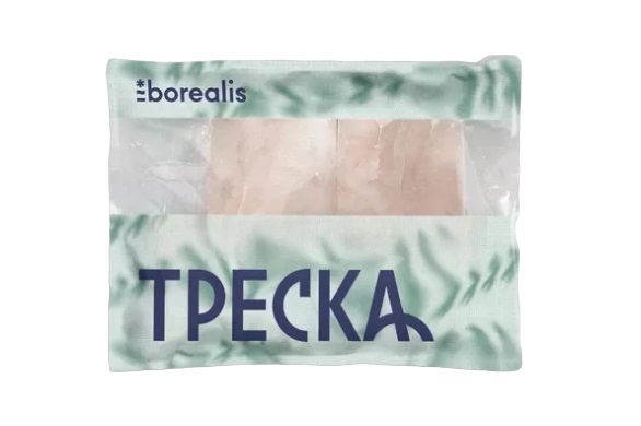 Треска филе блочное см бк бш дпак 300 гр кор1-8 Borealis