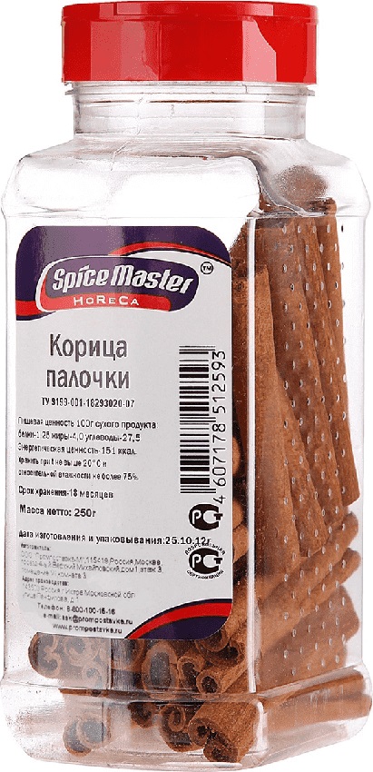 Корица палочки 200гр кор1-15 Спайсмастер Россия