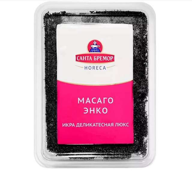 Икра масаго черная энко 500 гр Санта Бремор